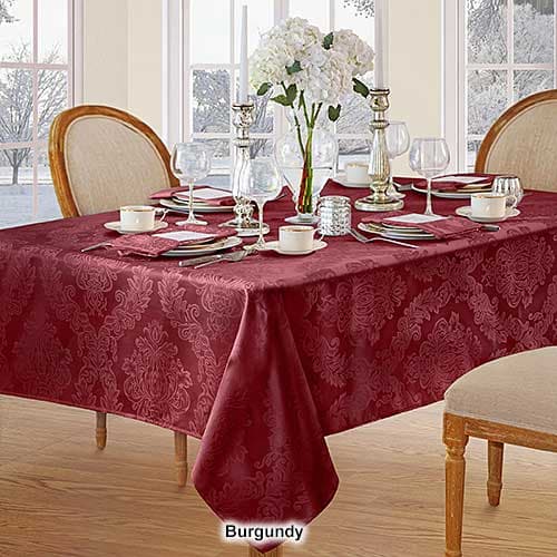 Elrene Barcelona Damask Tablecloth