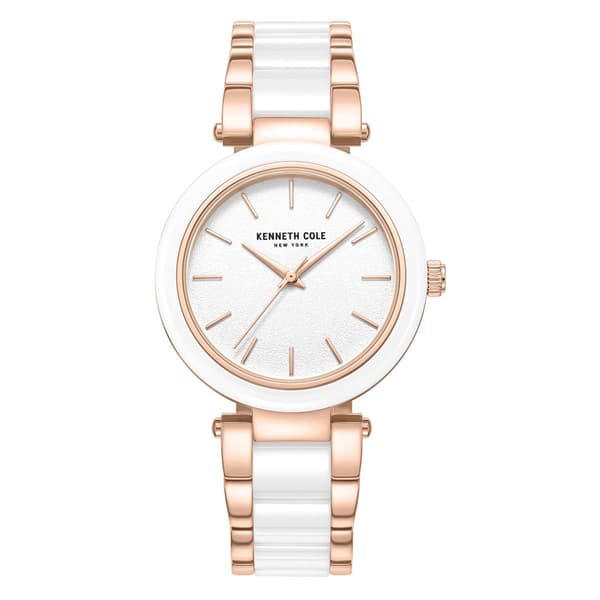 Womens Kenneth Cole&#40;R&#41; New York Classic Ceramic Watch-KCWLG0062701 - image 