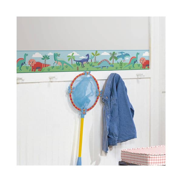 RoomMates&#174; Dinosaur Parade Blue Peel & Stick Border