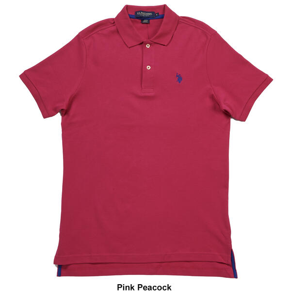 Mens U.S. Polo Assn.&#174; Contrast Logo Short Sleeve Polo