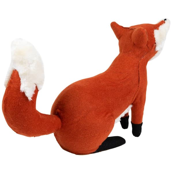 Northlight Plush Autumn Harvest Sitting Fox Figure