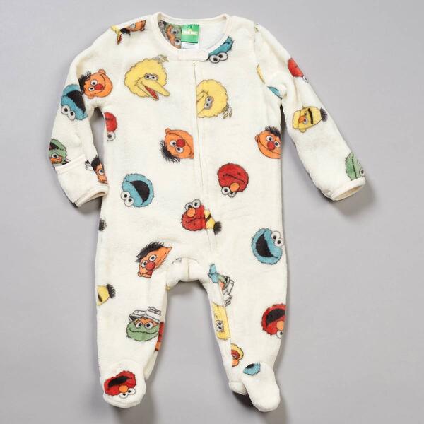 Baby Unisex &#40;NB-9M&#41; Sesame Street&#40;R&#41; Fuzzy Sleep N Play - image 