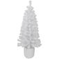 Northlight Seasonal 3.5ft. Pre-Lit White Tinsel Christmas Tree - image 1