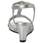 Womens New York Transit Frankie Metallic Wedge Dress Sandals - image 4