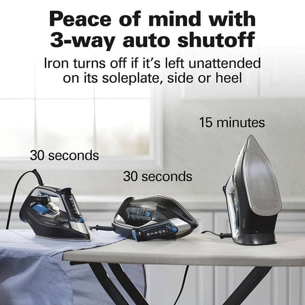 Hamilton Beach® Fabric IQ Steam Iron