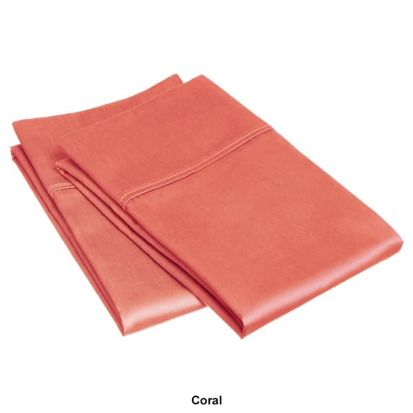 Superior 2pc. 300TC Egyptian Cotton Solid Pillowcase Set