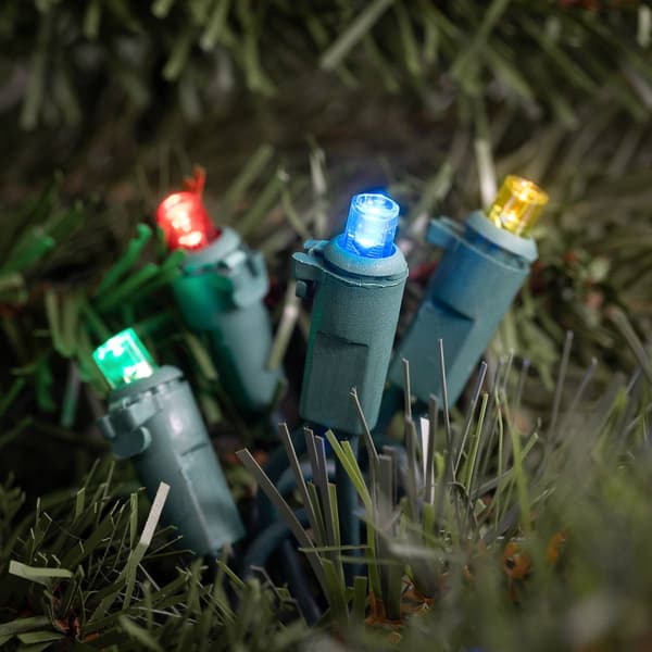 Northlight Seasonal 50ct. Multi-Color LED Wide Christmas Lights