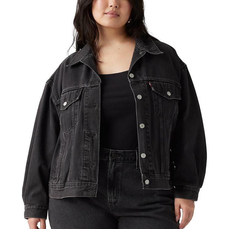 Plus Size Levi''s(R) PL 90s Trucker Jacket