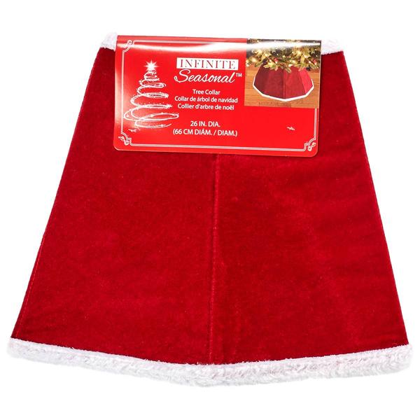 Velvet w/ Plush Binding Tree Collar - image 