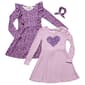 Girls &#40;4-6x&#41; BTween&#40;R&#41; 2pk. Heart Rib & Leopard Skater Dresses - image 1