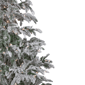 Northlight 6.5ft. Real Touch™ Pre-Lit Flocked Fir Christmas Tree - image 2
