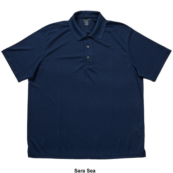 Mens Architect&#174; Golf Grid Polyester Polo