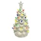 Santa's Workshop 14in. LED White Ceramic Tree - image 1