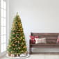 Puleo International 6ft. Pre-lit Incandescent Virginia Pine Tree - image 3