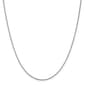 Gold Classics(tm) 10kt. White Gold 1.1mm 20in. Chain Necklace - image 1
