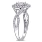 Diamond Classics™ 10kt. White Gold 1/3ctw. Diamond Infinity Ring - image 4