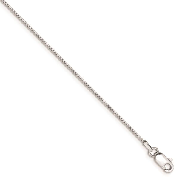 Gold Classics(tm) 10kt. White Gold 0.9mm 9in. Anklet Bracelet