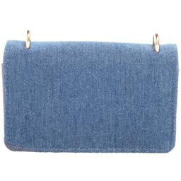 Betsey Johnson Prince Denim Crossbody Wallet
