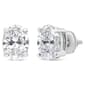 Haus of Brilliance 1ctw. Lab Grown Diamond Oval Stud Earrings - image 1