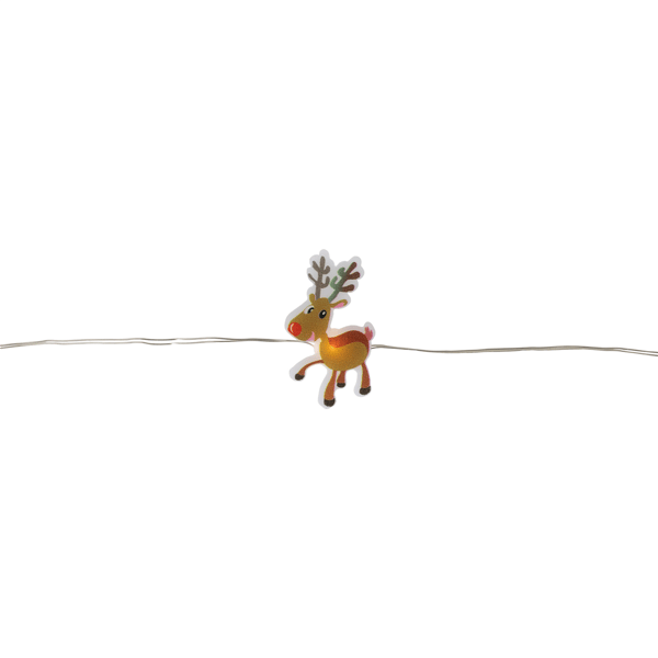 Northlight 6.25ft. Incandescent Micro Reindeer Christmas Lights