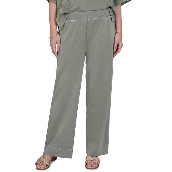 Womens Ruby Rd. Sedona Escape Snow Wash Wide Leg Pants