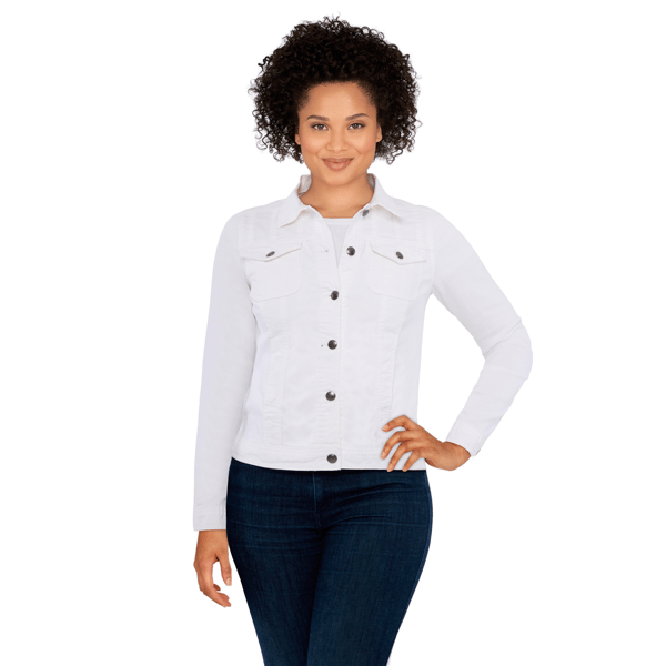 Plus Size Skye''s The Limit Essentials Denim Jean Jacket