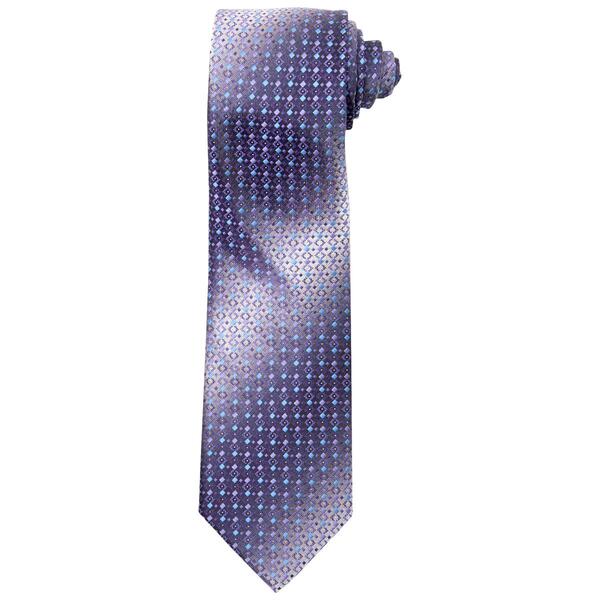 Mens Van Heusen&#40;R&#41; Alt Micros Geometric Diamonds Tie - image 