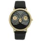 Womens Olivia Pratt Rhinestone Owl Watch - 15525BLACK - image 1