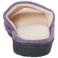 Womens Isotoner Floral Embroidered Slide Slippers - image 4