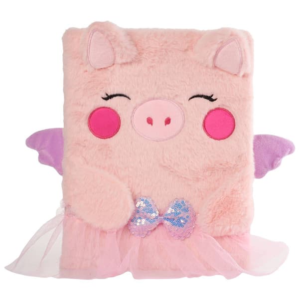 Girls Votum Fairy Pig Fuzzy Sketchbook - image 