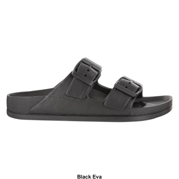 Womens Mia Jasmin Solid Slide Sandals