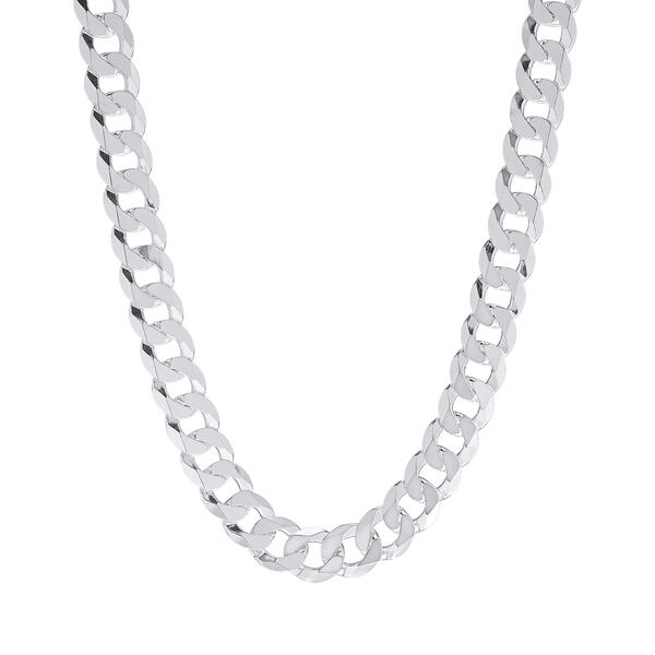22in. Flat Curb Chain Necklace - image 