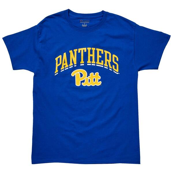 Mens Champion Short Sleeve Pitt Panthers Arch Tee - image 