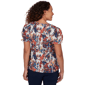 Plus Size Emaline Summer In The City Puff Sleeve Pleated Blouse - image 2