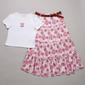 Girls (7-16) No Comment Flower Baby Tee w/ Floral Maxi Skirt - image 1