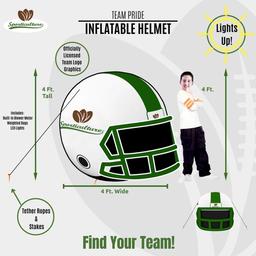 Sporticulture™ Ravens Inflatable Helmet