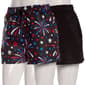 Juniors Jolie & Joy 2pk. Americana Fleece Shorts - Fireworks - image 1