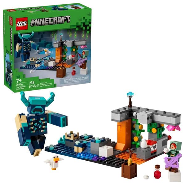 LEGO&#40;R&#41; Minecraft The Warden Encounter - image 