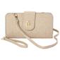 Womens Sasha Solid Geometric Texture Wallet On a String - image 1