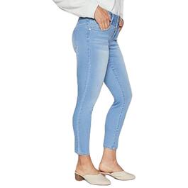 Petite Royalty Basic Three Button High Rise Skinny Jeans