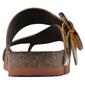 Womens White Mountain Footbeds&#8482; Harley Gold Comfort Sandals - image 3