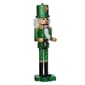 Kurt Adler 15in. Wooden Irish Nutcracker on Shamrock Base - image 2