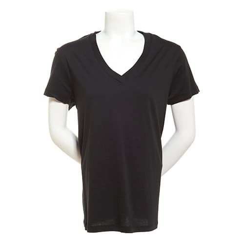 Plus Size HUE&#40;R&#41; Short Sleeve Solid Pajama Tee - Black - image 