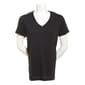 Plus Size HUE&#40;R&#41; Short Sleeve Solid Pajama Tee - Black - image 1