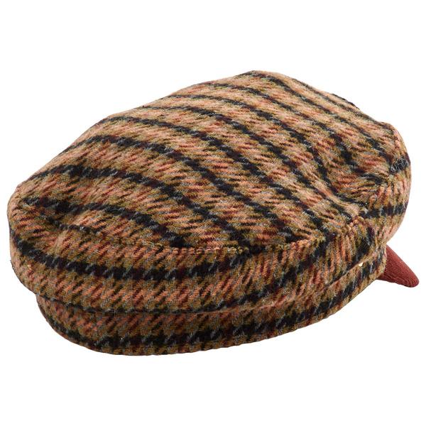 Womens Steve Madden Plaid Newsboy Hat