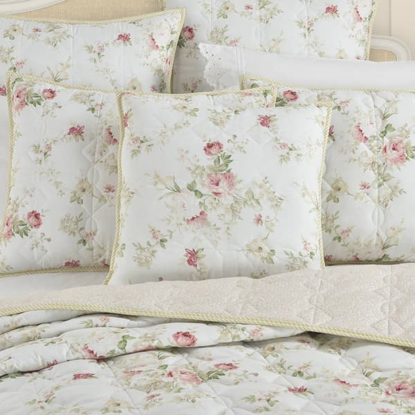 Piper & Wright Amalia 20in. Square Quilted Throw Pillow