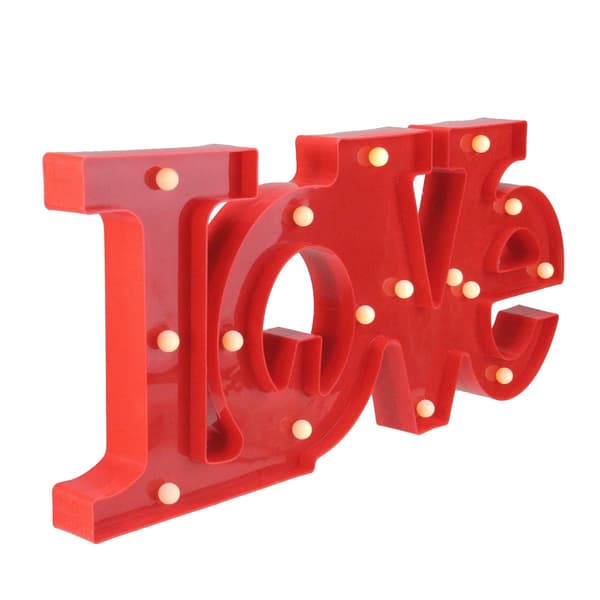 Northlight Seasonal LED LOVE Marquee Valentine''s Day Décor