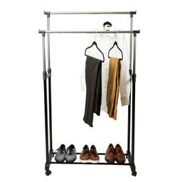 2-Tier Double Garment Rack