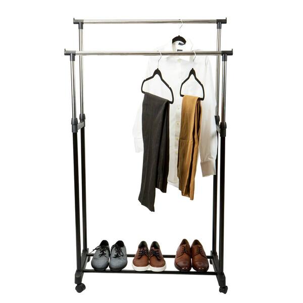 2-Tier Double Garment Rack - image 