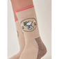 Womens Dr. Motion Snoopy Scout Badge Compression Crew Socks - image 3